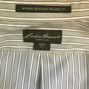 Eddie Bauer LS button down shirt - size XL